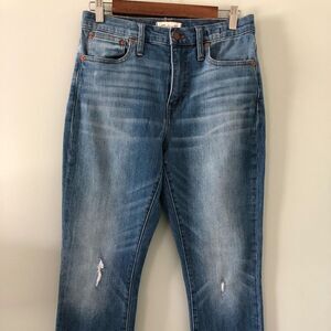 Madewell The High-Rise Slim Crop BoyJean Size 26